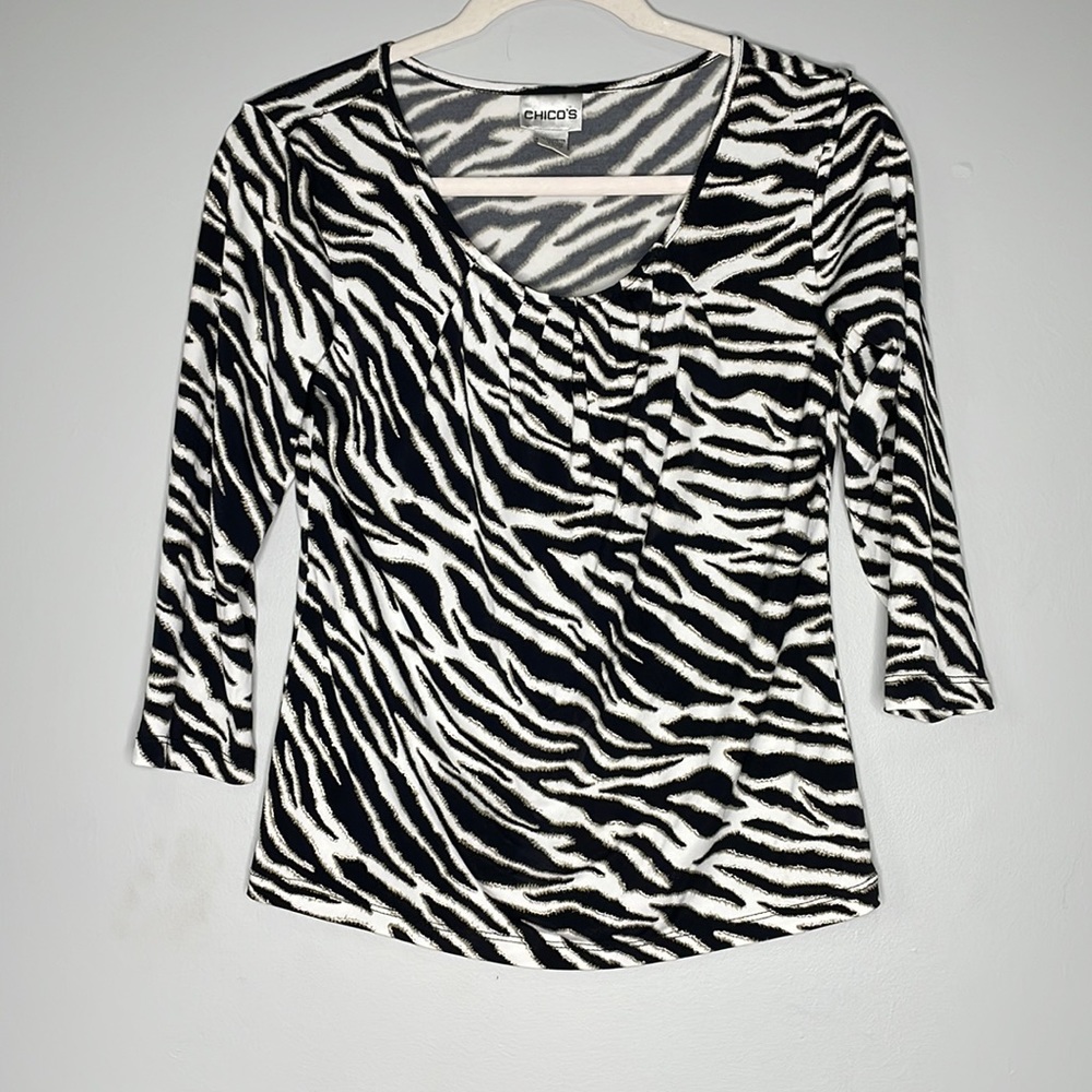 Chico's 3/4 Sleeve Top